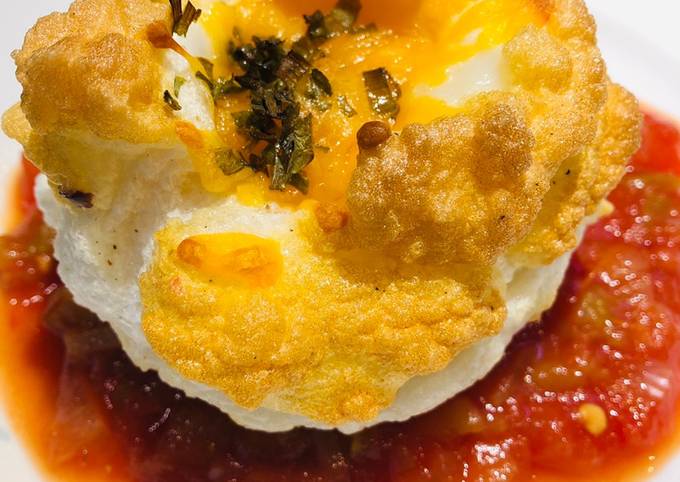 Easiest Way to Make Any-night-of-the-week Muffin Cup Cloud ☁️ Eggs 🥚