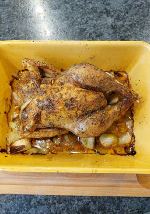 Une photo de Poulet rôti du dimanche