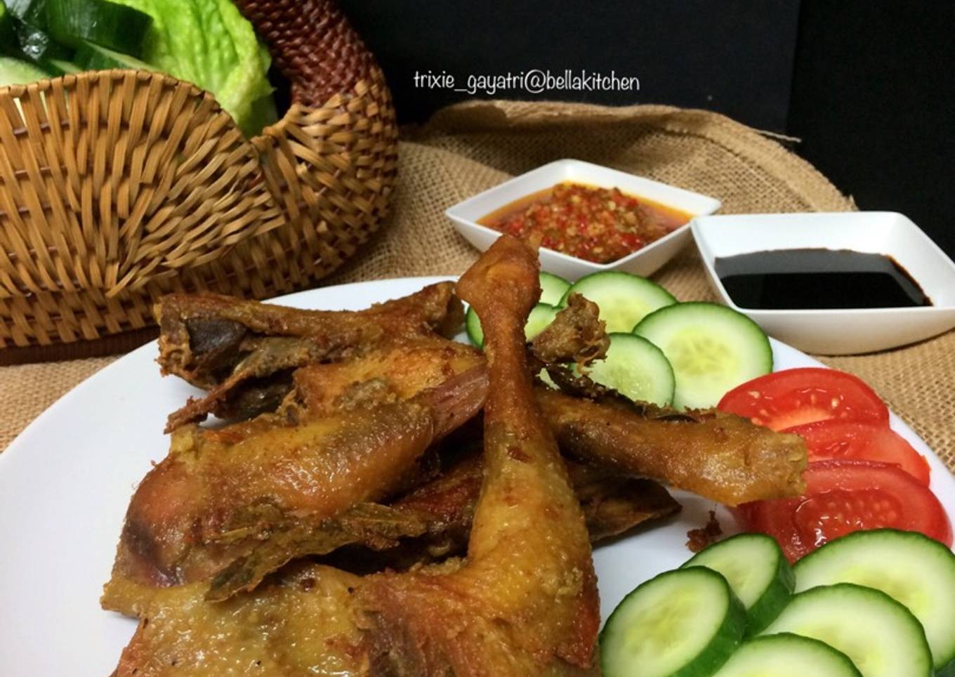 Bebek Goreng Sambel Korek