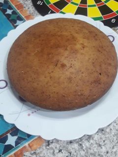 عکسی از دستور کیک یک تخم مرغی کشمشی