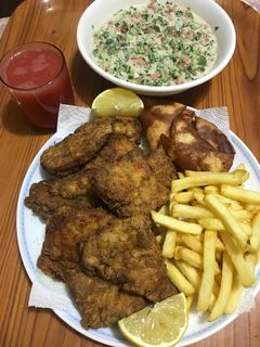 صورة لوصفة فيليه السمك المقلي