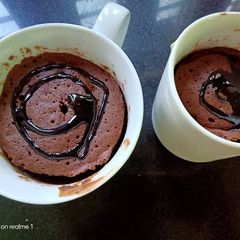 Chocolate Mug cake A picture of Chocolate Mug cake.
