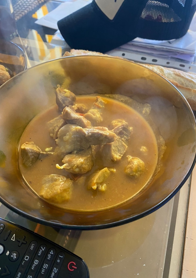 Una foto de Carne de cerdo en salsa