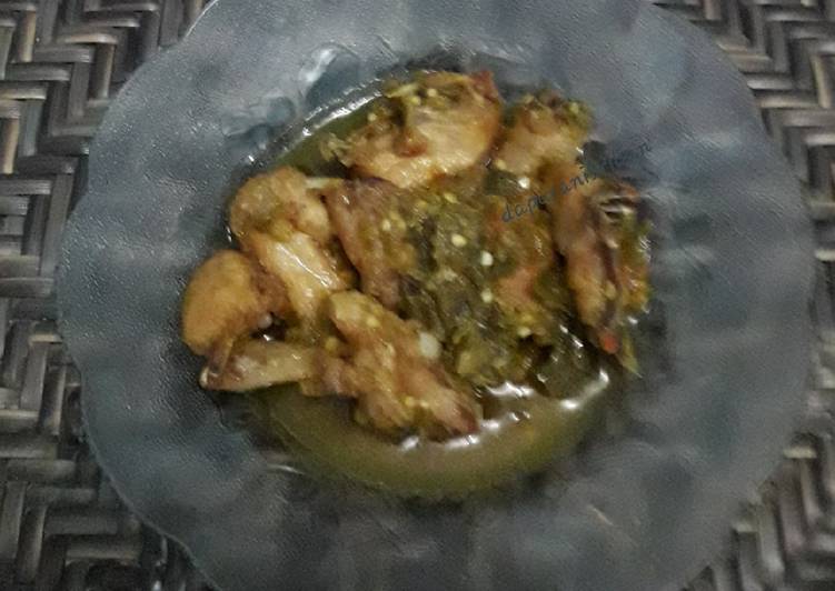 Ayam sambel padang