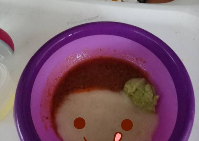 Yuk intip, Resep membuat Bubur Nasi, Beef Gravy, Edamame (Mpasi 7+)  menggugah selera