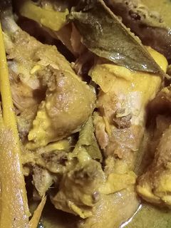 Foto resep Ayam ungkep bumbu kuning