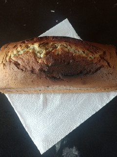 Una foto de Budín de banana fácil