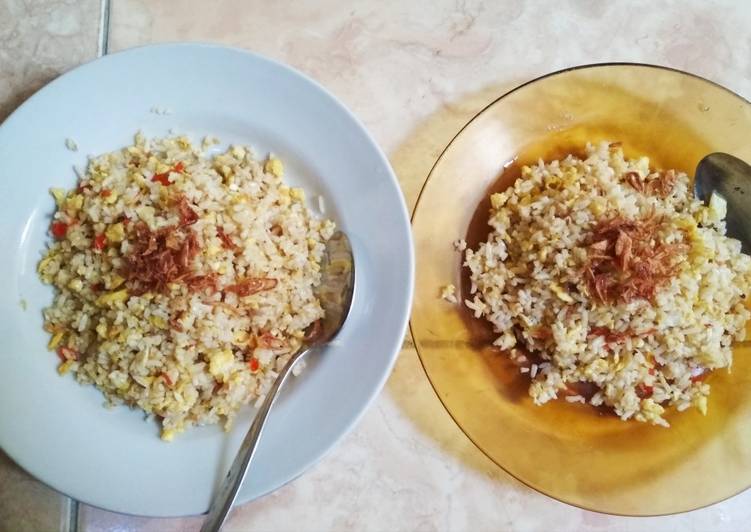 Nasi Goreng putih gurih