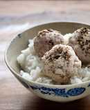 Thịt băm viên rim nước mắm