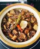 Chân Nấm kho Nước Dừa (Món Chay)