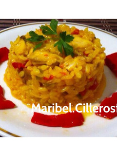 Una foto de Arroz con bacalao