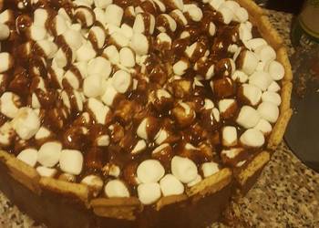 Easy Make Recipe Smores cheesecake Very Delicious