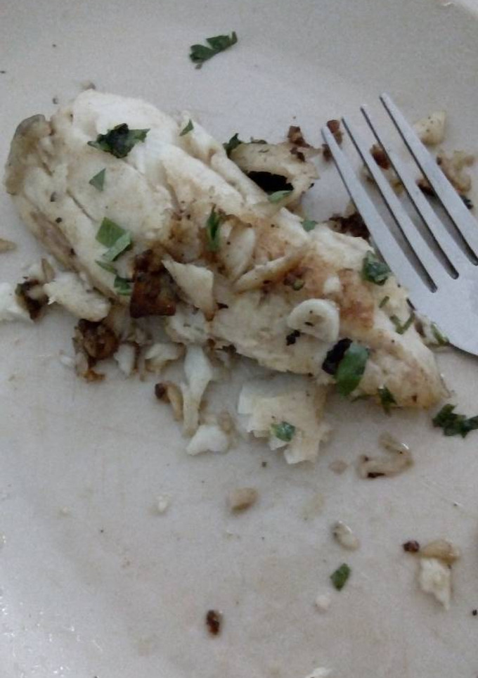 Una foto de Filete de pescado a la mantequilla