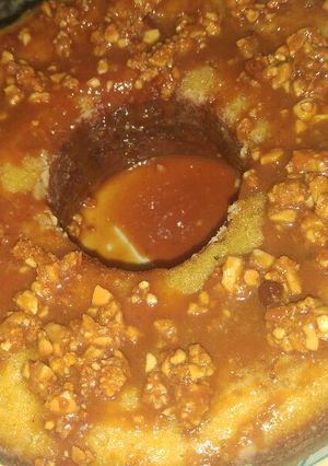 صورة لوصفة كيكه الفول السوداني