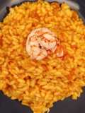 Risotto curcuma e gamberetti