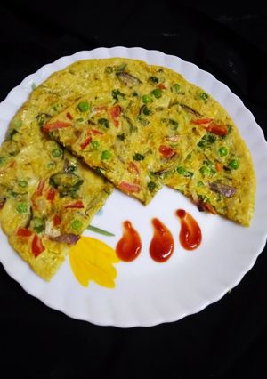 ওটস্ ওমলেট (otas omelette recipe in Bengali) রেসিপির প্রধান ছবি