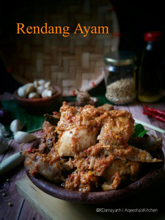 Foto resep Rendang Ayam dan Ati Ampela