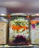 3 Variety SALAD JARS