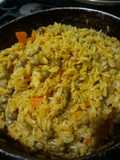 Arroz con vegetales
