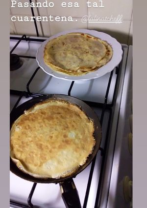 Una foto de Panqueques de maizena