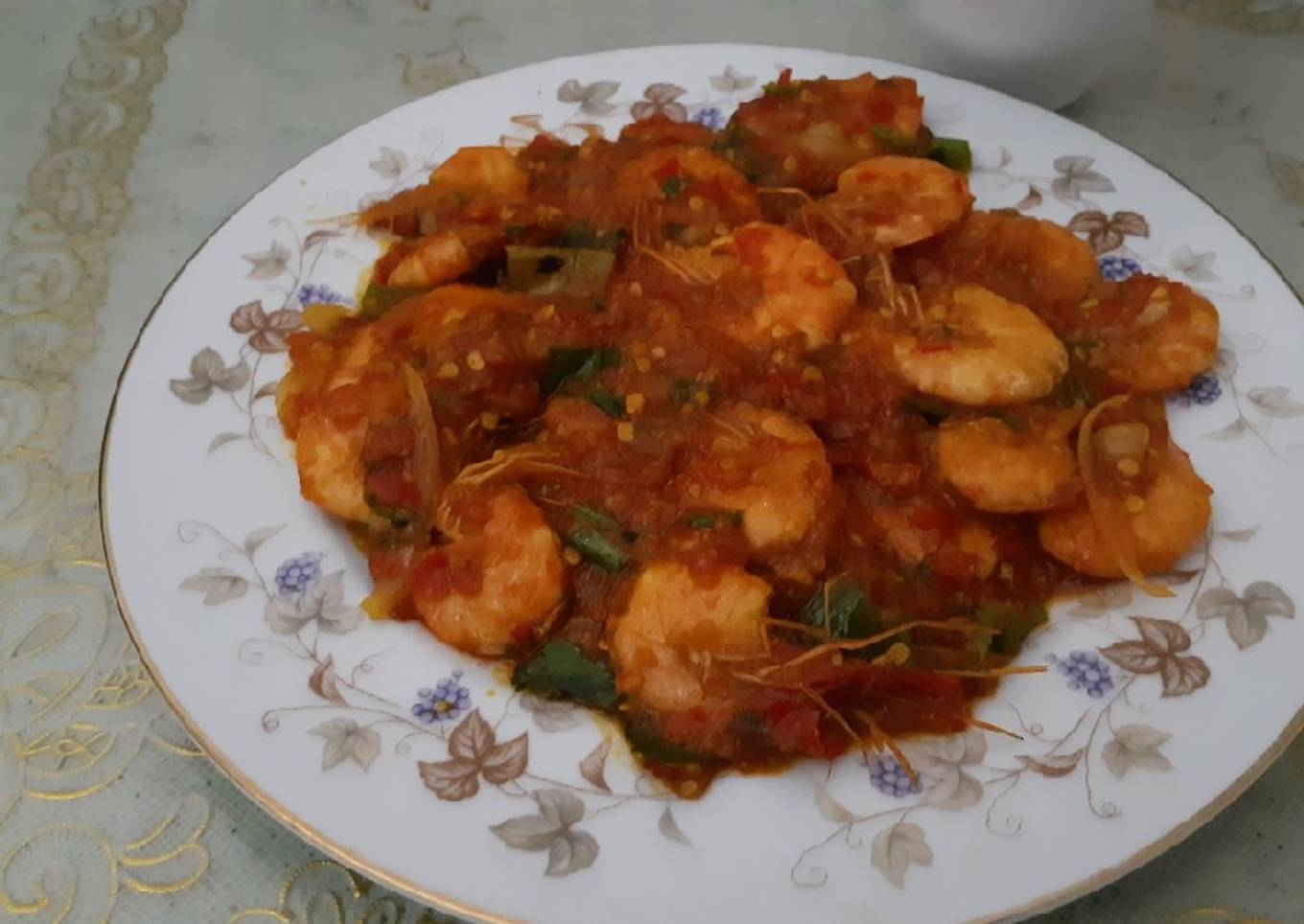 Udang Saus Padang