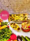 815. 🥦 Cheesy Baked Broccoli Mix Vegetable
