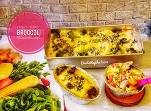 Foto resep 815. 🥦 Cheesy Baked Broccoli Mix Vegetable