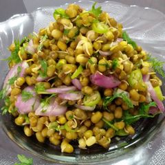 A picture of Sprouted Moong Salad.