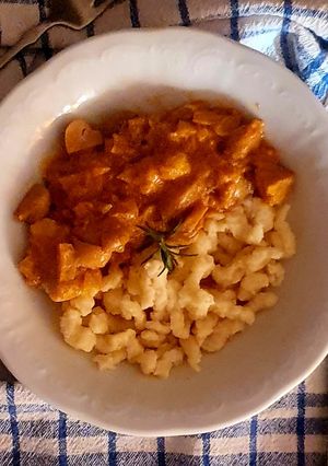 Gombapaprikás recept fotója