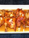 POLLITOS CON SALSA SOYA Y DE OSTRA (CHINA)