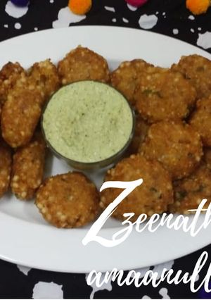 A picture of Sabudana Vadas and Croquettes.