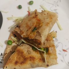 Roti wrap A picture of Roti wrap.