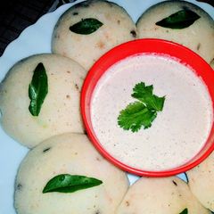 A picture of Vegetable rava idlli.