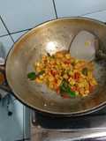 Tempe orek basah pedas manis