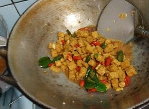 Foto resep Tempe orek basah pedas manis