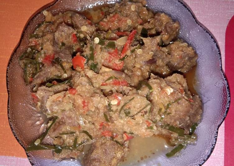 Proses Membuat Rw Babi Pedas Yang Mudah Menu Masakan