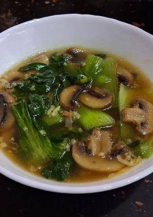 Foto resep Tumis Pokcoy Jamur