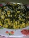 Pasta seca con verduras