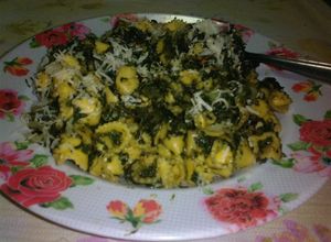 Una foto de Pasta seca con verduras