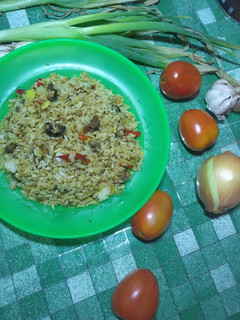 Foto resep Nasi goreng rendang kikil