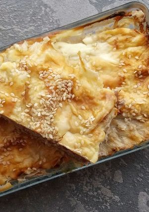 Фото Мясной пирог.