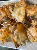 Filo Pastry Pouches with Figs, Feta Cheese, and Mixed Nuts