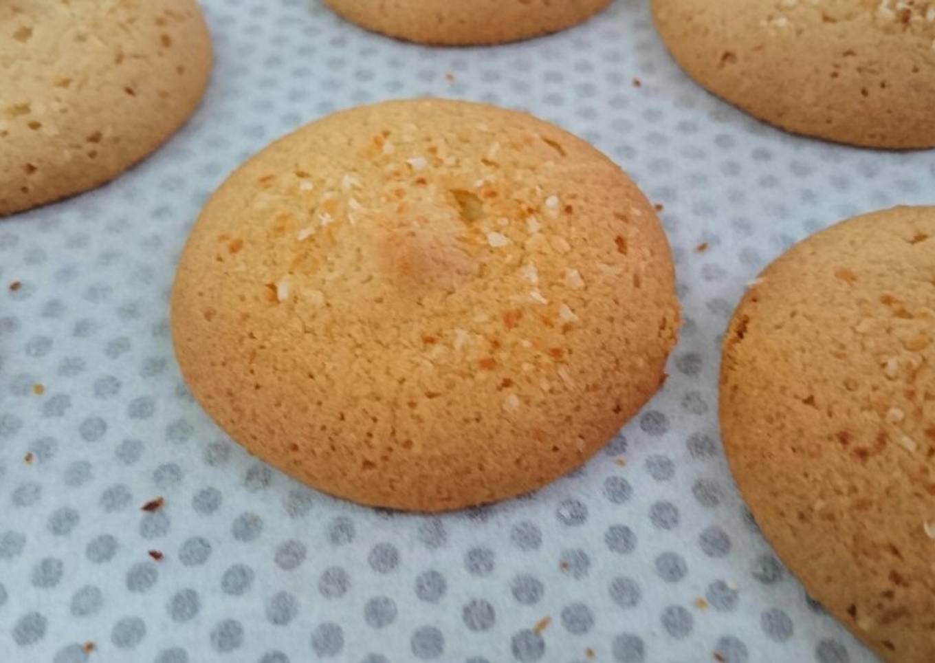 Honey coconut cookies