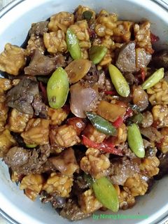 Foto resep Sambal Goreng Tempe Petai