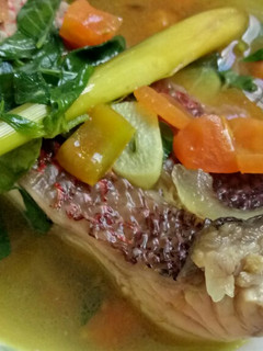 Foto resep Sup ikan kakap merah non MSG