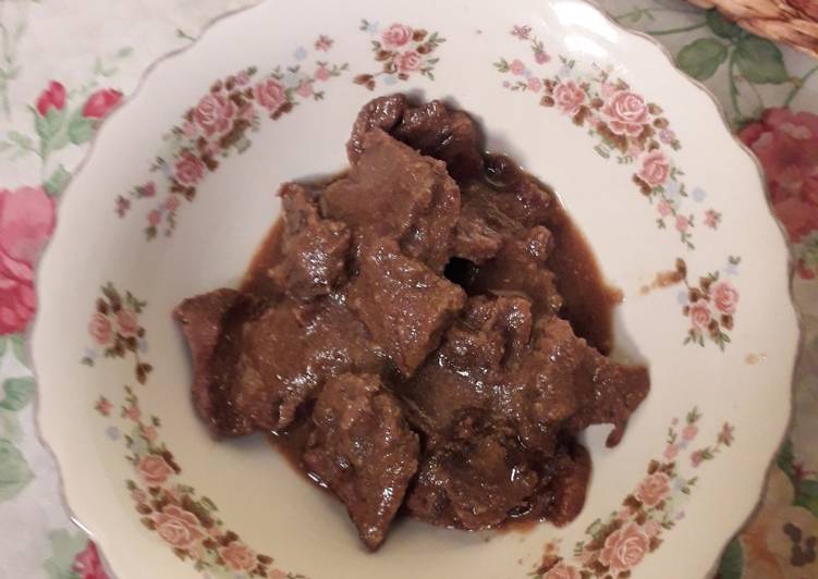 Daging masak kecap, so delicious but simple ππ