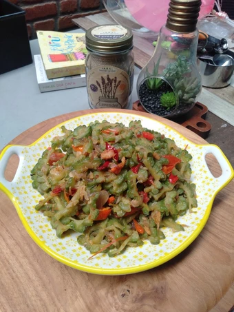 Langkah Mudah untuk Menyiapkan Resep # Tumis pare Ebi yang Sempurna Anti Ribet, Mantap Sekali