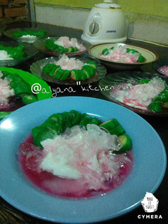 Foto resep Es pisang ijo