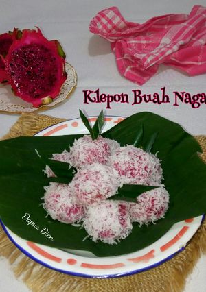 Foto resep Klepon Buah Naga
