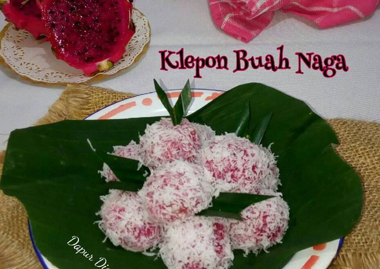 Klepon Buah Naga